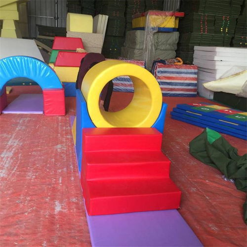 大慶室內兒童訓練館,兒童軟包臺階,小小運動館器材工廠,